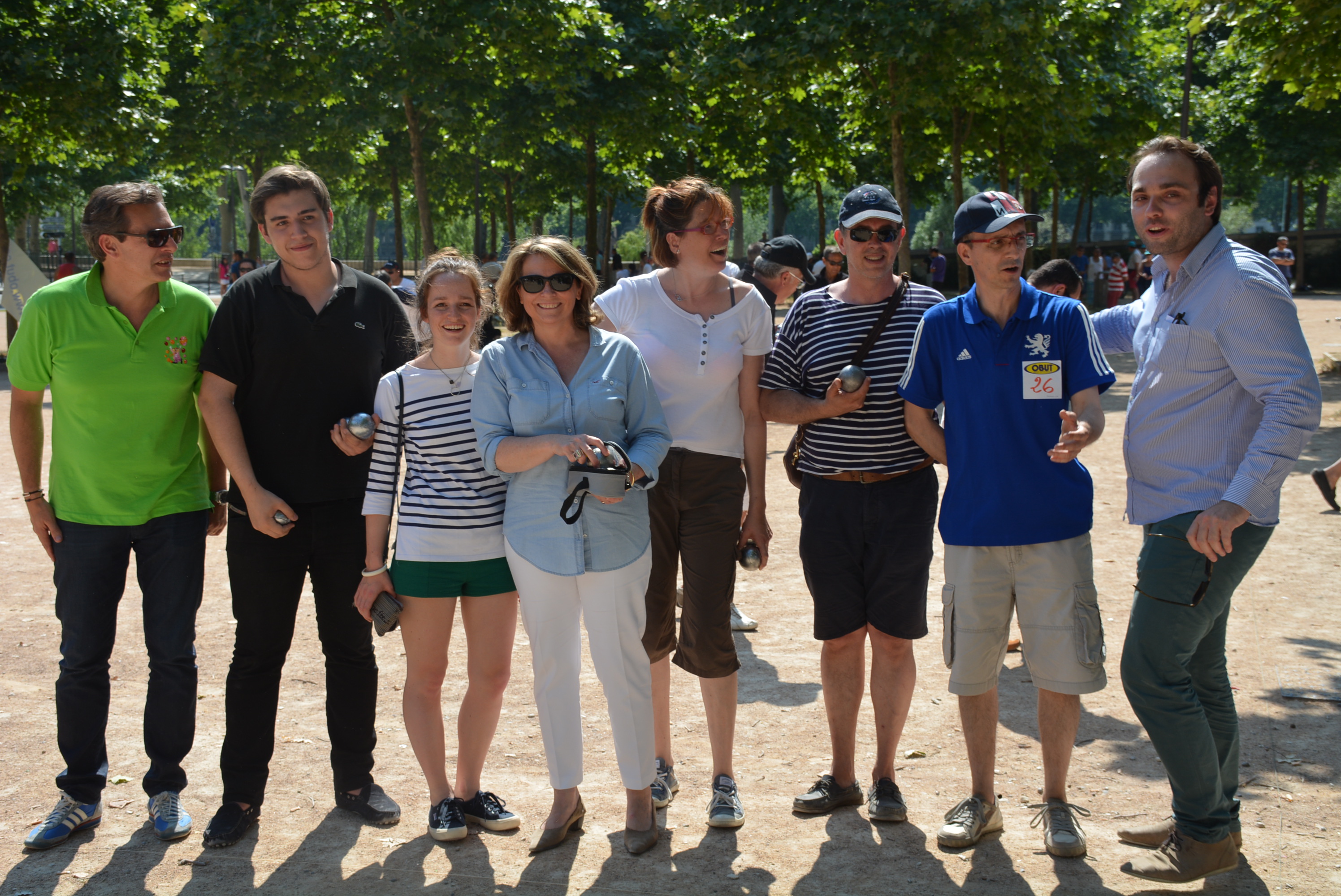 Tournoi de pétanque organisé par la Mairie du 6ème