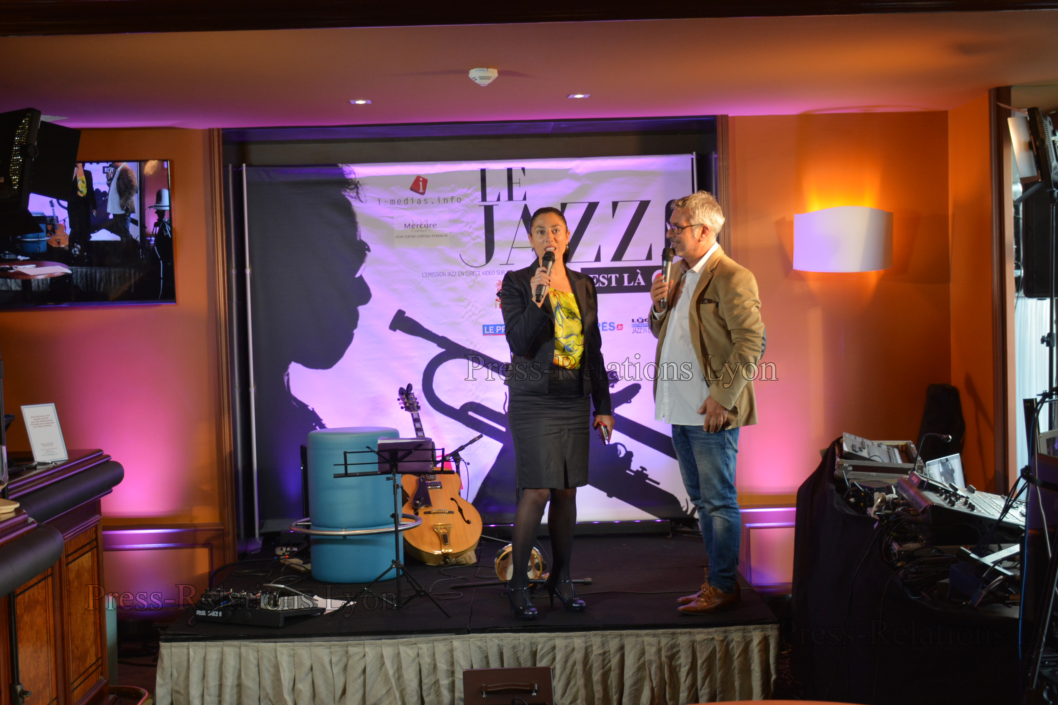 LE JAZZ EST LA – l&rsquo;hôtel Mercure Lyon Centre Château Perrache