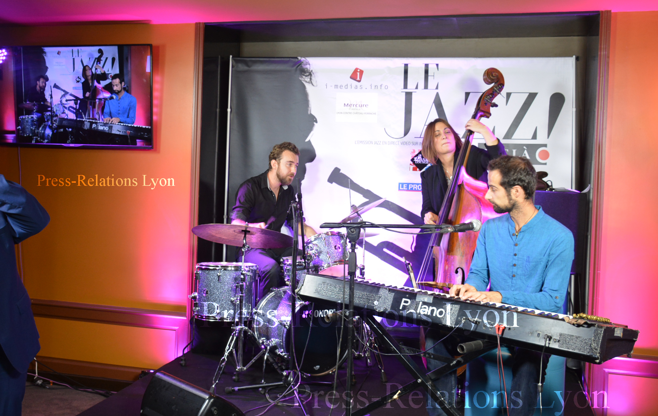 Le Jazz est là au bar longe le 12.2 de l&rsquo;hôte Mercure lyon centre Château Perrache