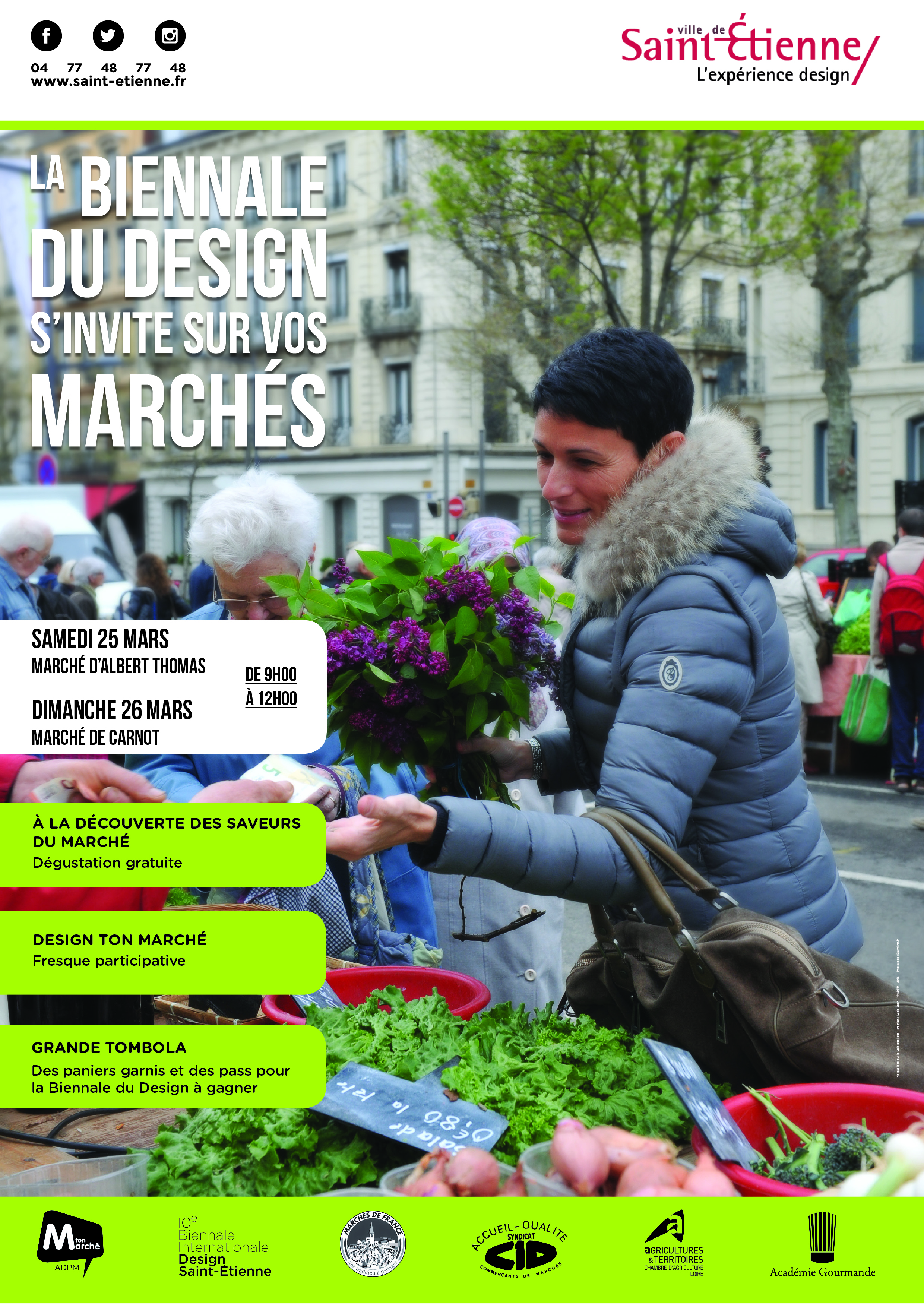 La Biennale du Design s’invite sur vos marchés