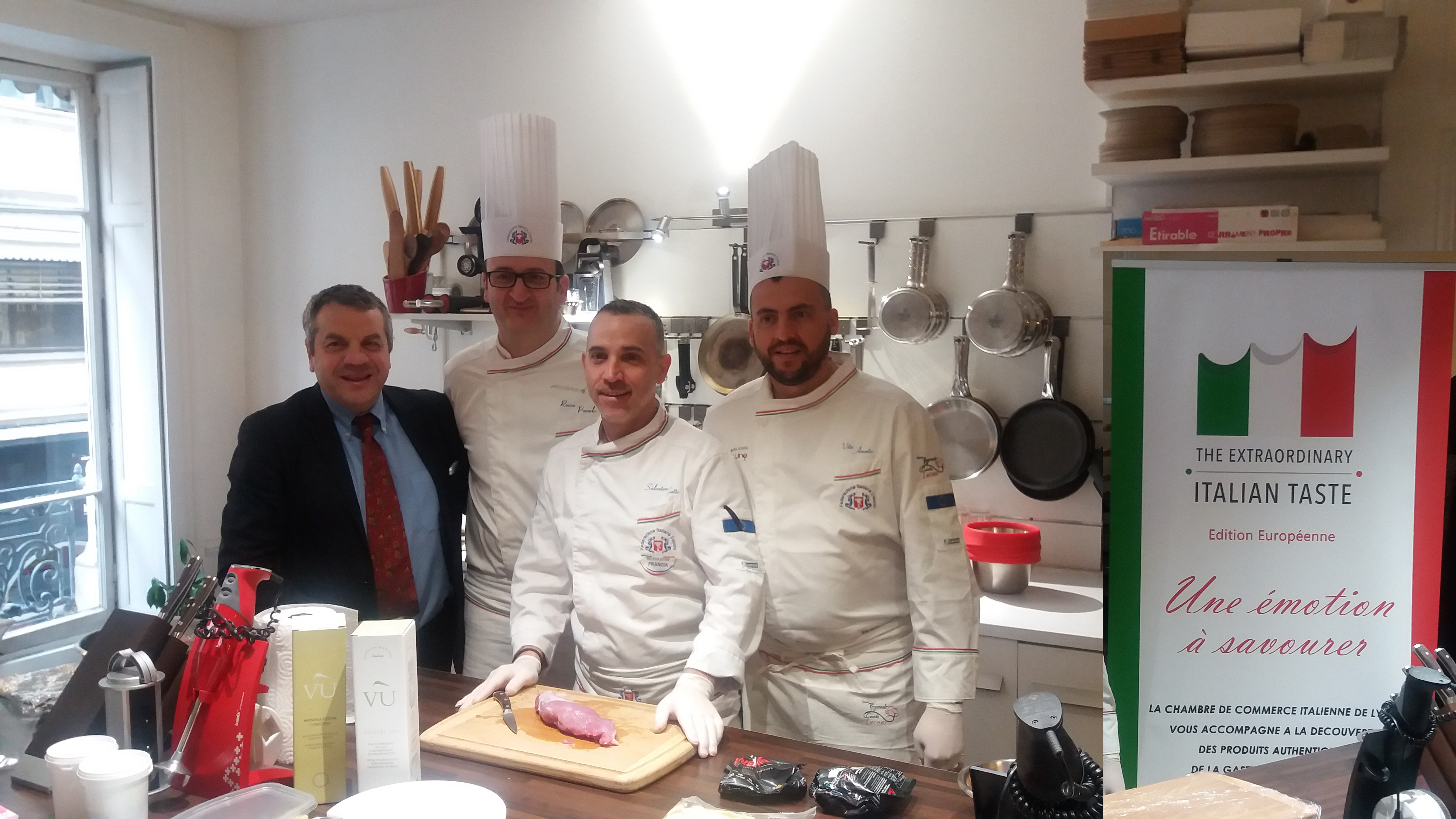 Atelier cuisine italienne à Lyon