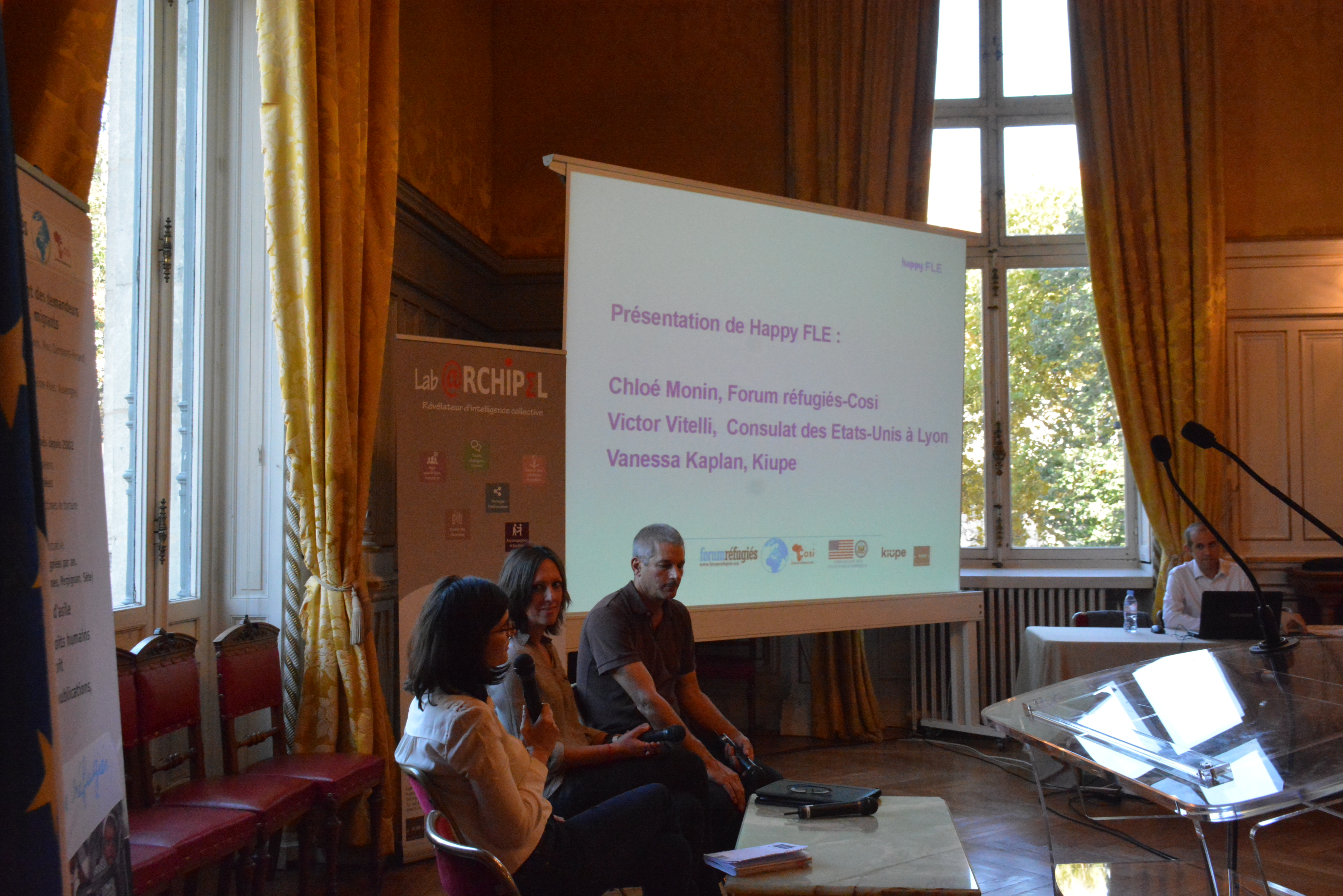 Happy fle, une application made in Lyon, pour apprendre le français, conçue pour les refugiés en France