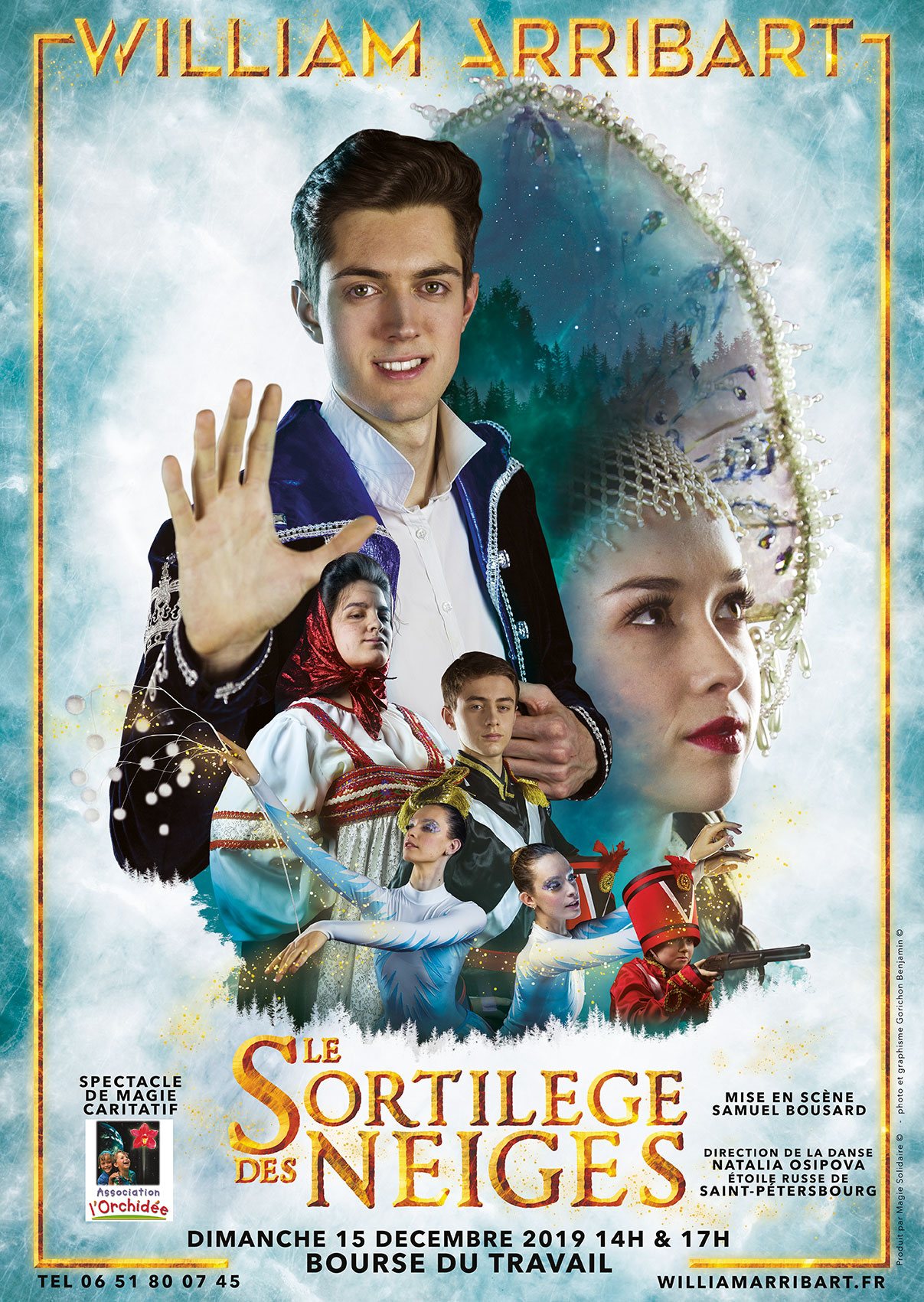 William Arribart et Le Sortilège des Neiges à Lyon