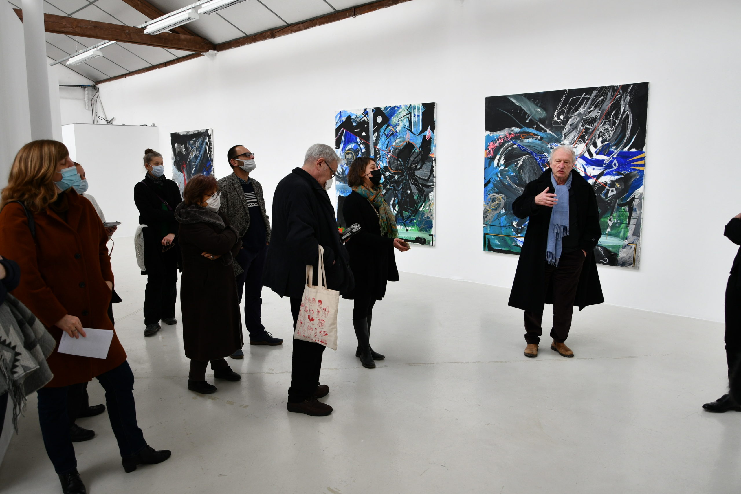 « L’Inquiétude rythmique », l’exposition de Valère Novarina à URDLA